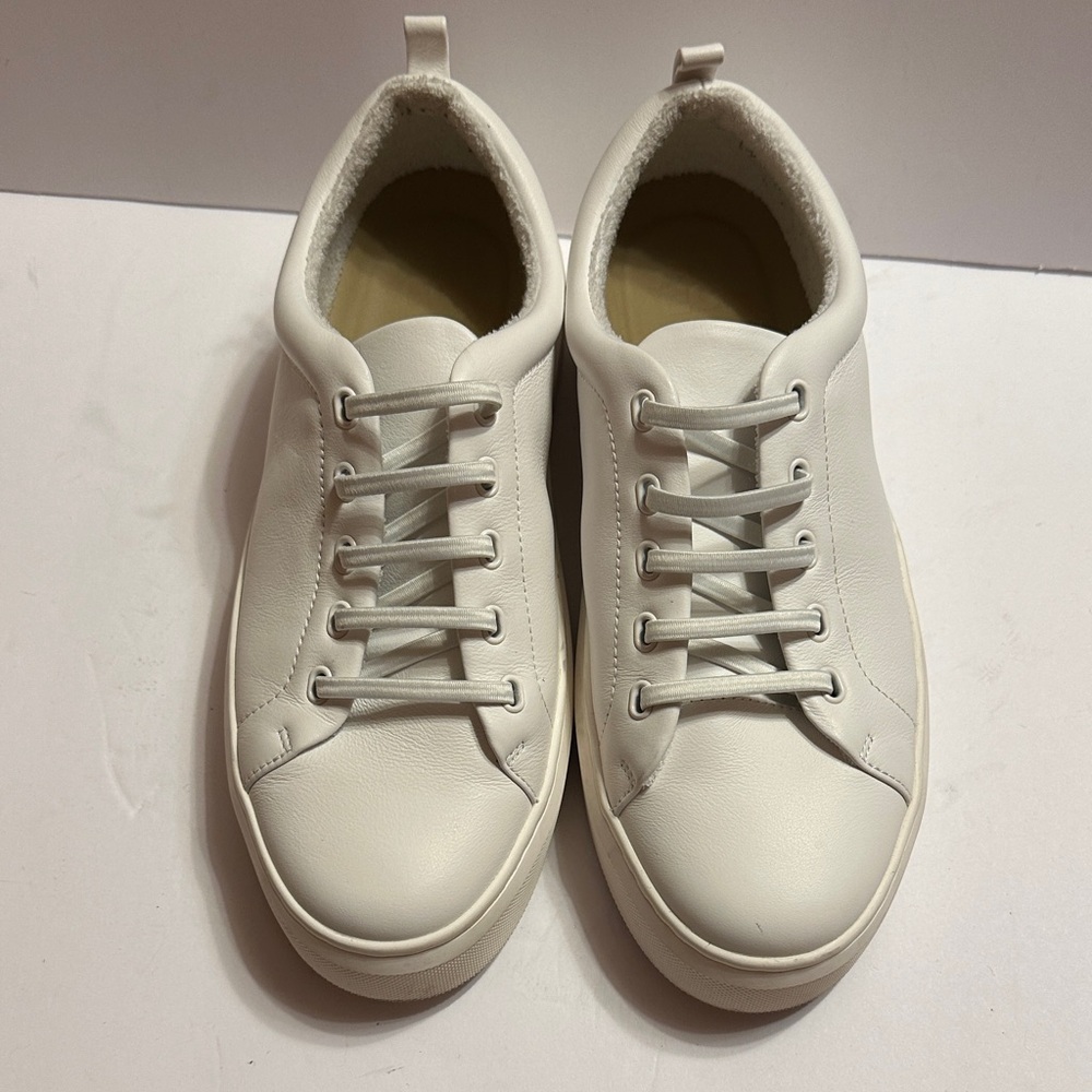 Abeo Jumpstreet Bungee White Leather Sneakers